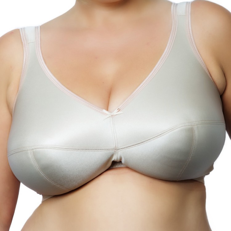 Active White Nursing Bra